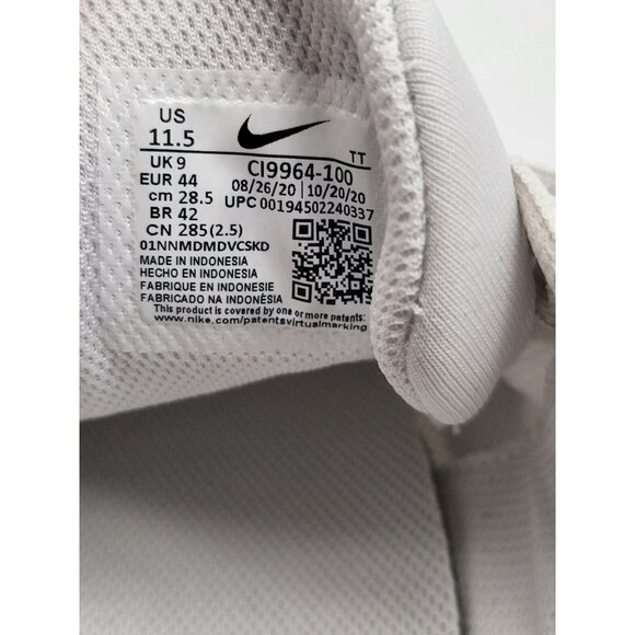 Nike Flex Experience Run 10 White Running Shoes Womens CI9964 100 Size 11.5‎ - Picture 6 of 8